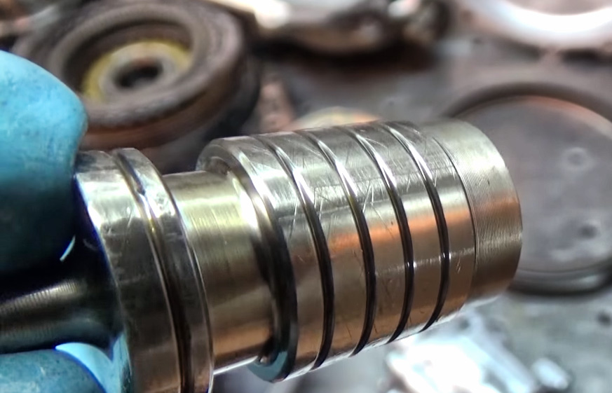 Нажмите для увеличения Сварка гидротрансформатора после ремонта